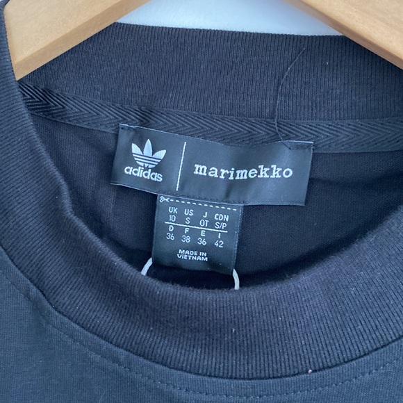 NEW Adidas Marimekko Cotton Tee Shirt Dress - Picture 4 of 9